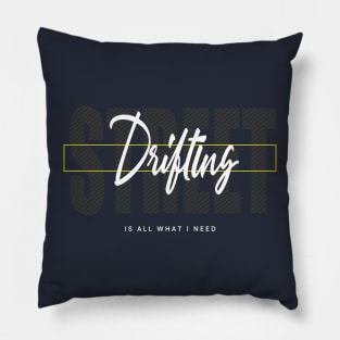 Street drifting Pillow