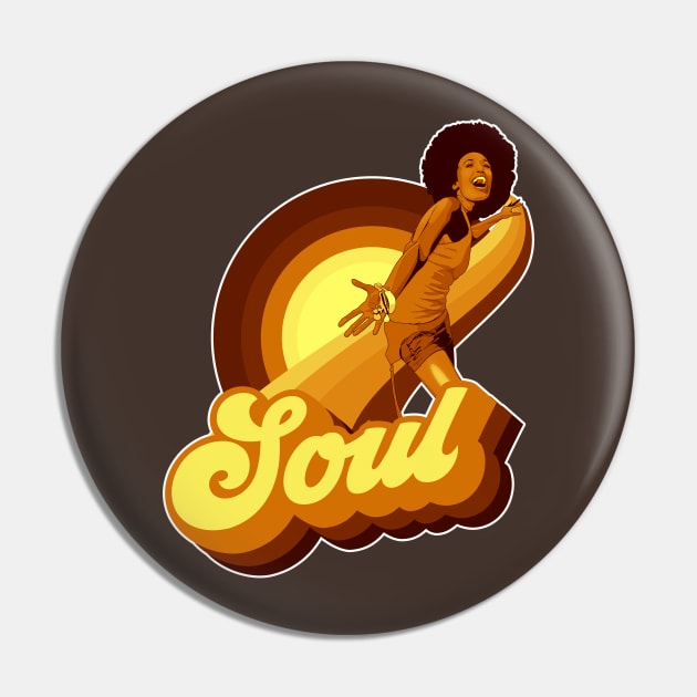 70's Soul Pin by Styleuniversal