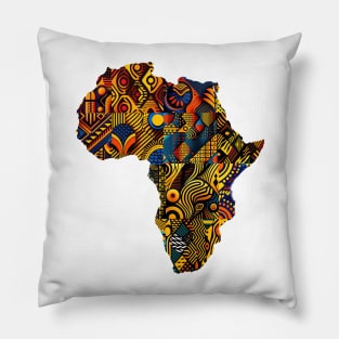 african savanna africa pattern Pillow