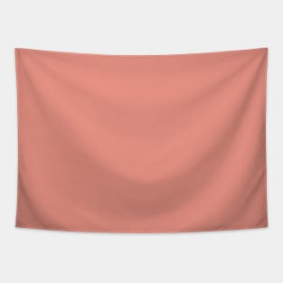 minimalist preppy chic girly Coral color Solid Blush pink Tapestry