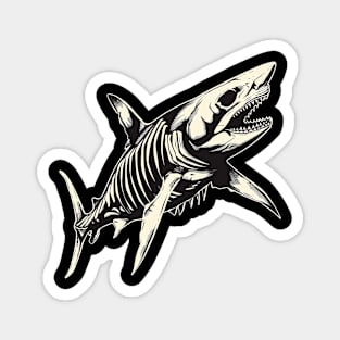 shark skeleton Magnet