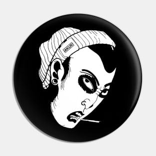 Japanese Punk Pin