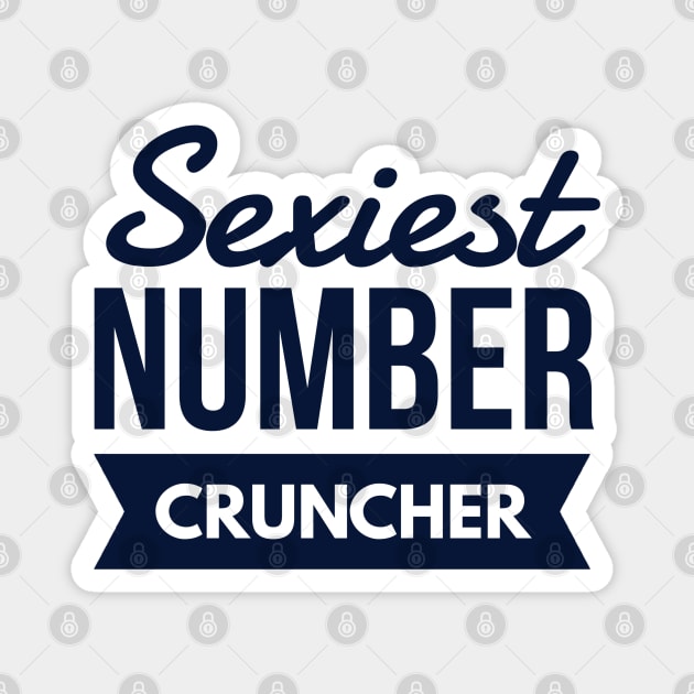 Accountant Sexiest Number Cruncher Magnet by coloringiship