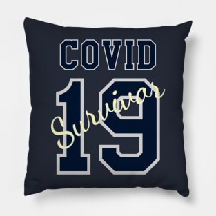 Covid 19 survivor Pillow