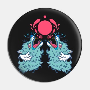 red moon Pin