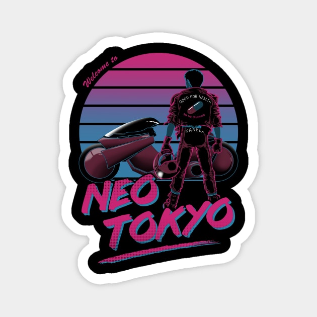 Welcome to Neo Tokyo Magnet by ddjvigo