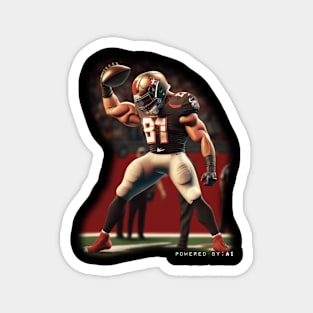 I Want Touchdown T-Shirt Magnet