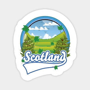 Scotland retro logo Magnet