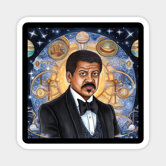 Neil deGrasse Tyson Magnet by ComicsFactory