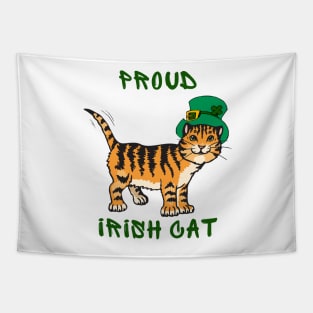 Proud irish cat Tapestry