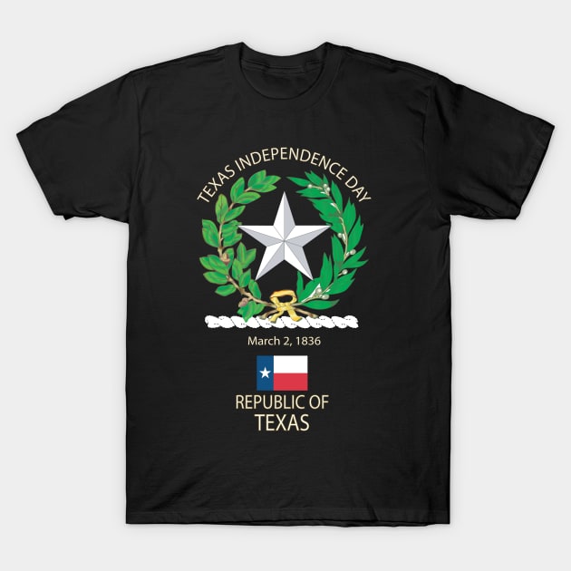 Republic Of Texas Independence Emblem Shirt - Tshirt Republic Of Texas Independence Emblem Shirt - Tshirt