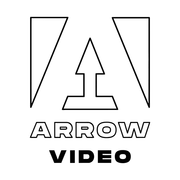 arrow video Game logo Fantasy Retro by darkARTprint