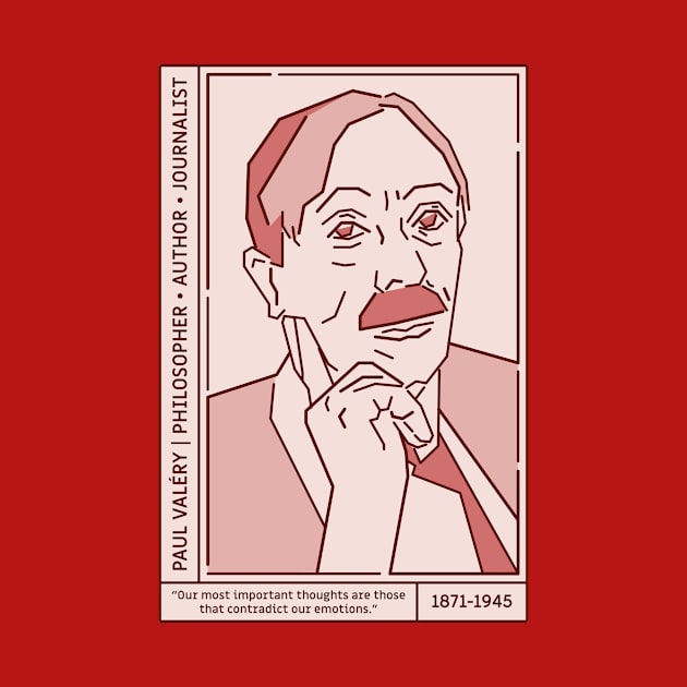 Paul Valéry Literary Giant by danny_mustache