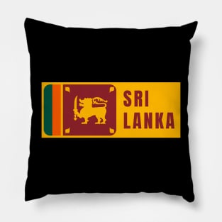 Sri Lanka Flag Pillow