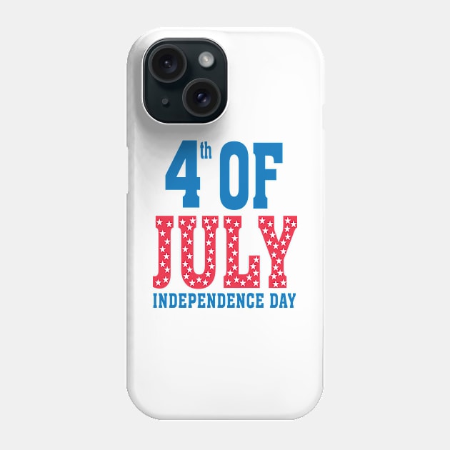 4th of July, Independence Day Phone Case by JevLavigne