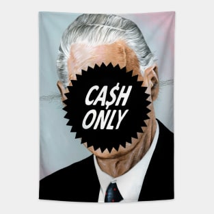 Cash Only Tapestry