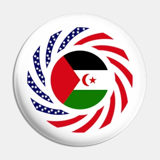 Sahrawi Arab Democratic Republic American Multinational Patriot Flag Series Pin