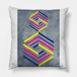 geomeatric lines Pillow