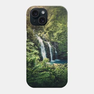 Upper Waikani Falls Phone Case