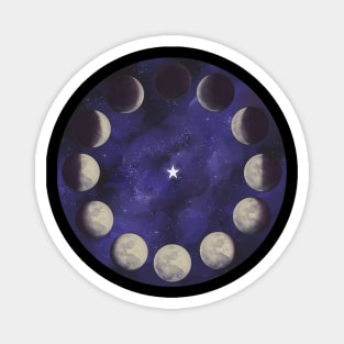 Moon Cycle Magnet