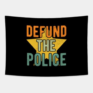 Defund The Police , no justice no peace Tapestry