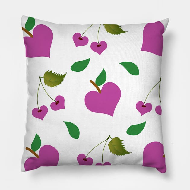 Fruit shape of heart. Pillow by Design images