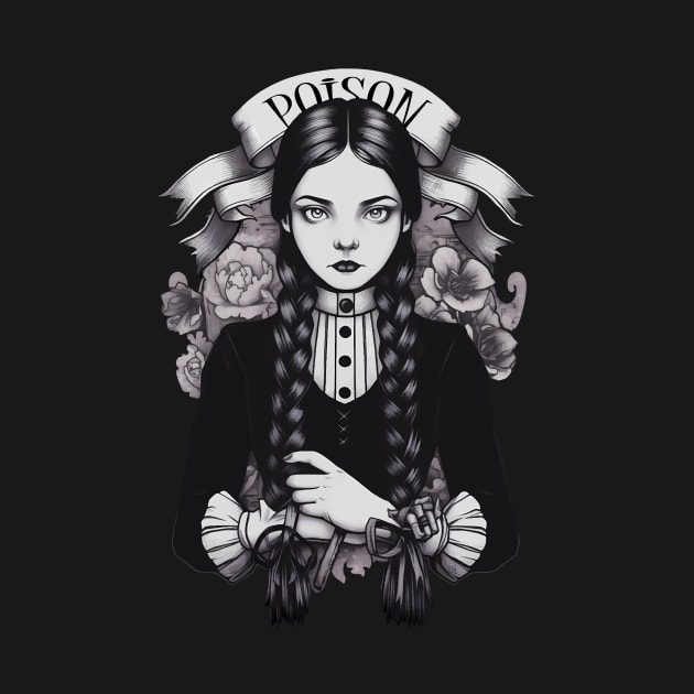 Wednesday Addams goth by Enyr's little witchy corner