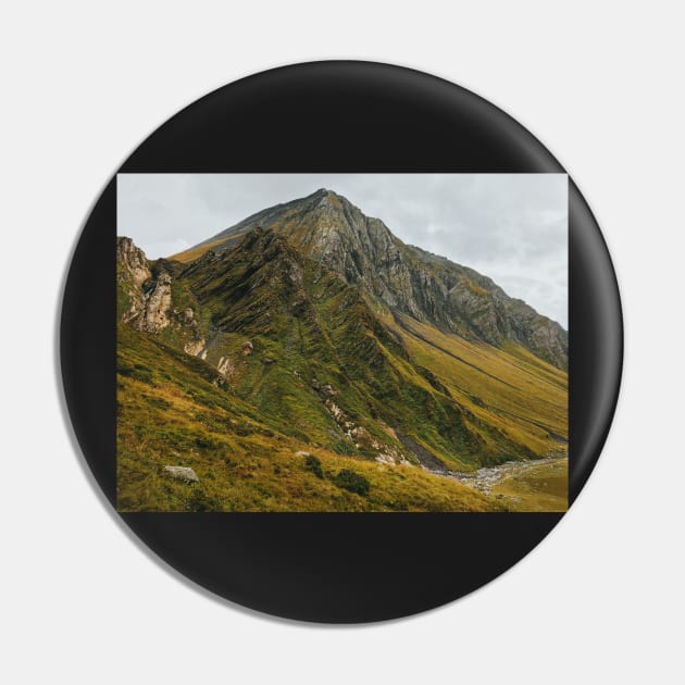 Granite Mountain Peak on Greina High Plain Pin by visualspectrum