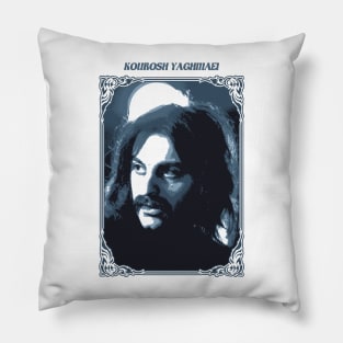 Kourosh Yaghmaei Retro Pillow