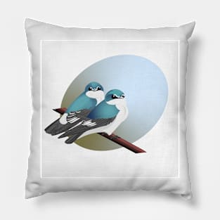 Mangrove swallows Pillow