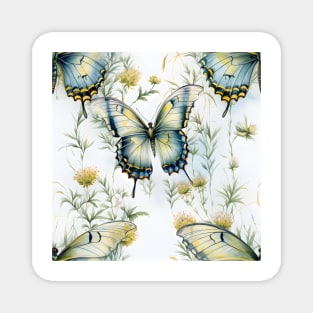 Butterflies Watercolor 22 - Two-Tailed Swallowtail Magnet