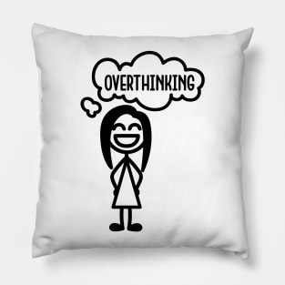 The overthinker Pillow