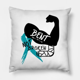 Bent Not Broken Pillow