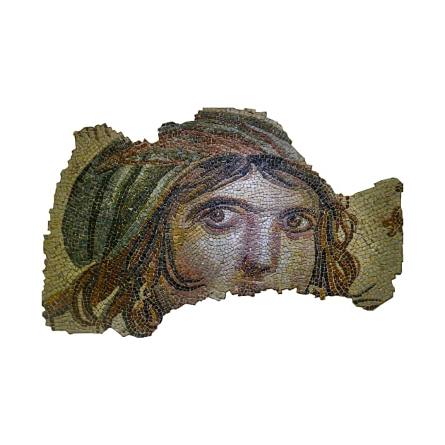 The Gypsy girl from Zeugma by mitzobs