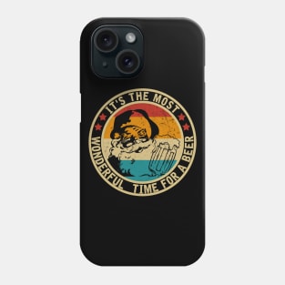 It's the most wonderful  time for a beer Phone Case