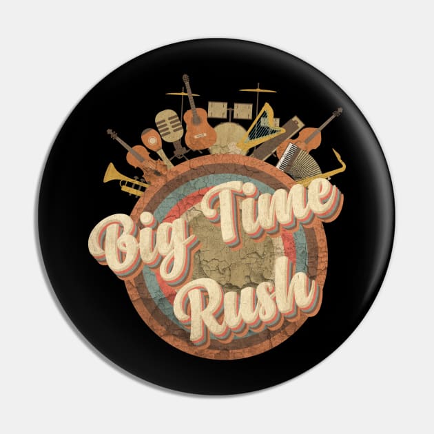 Music Tour Vintage Retro // Big Time Rus Pin by kumurkumur