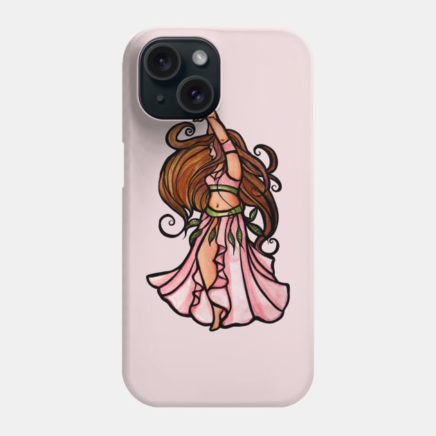 Belly Dancer Phone Case by bubbsnugg