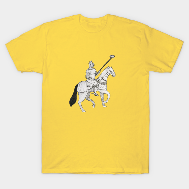 Discover Selfie Knight - Selfie - T-Shirt