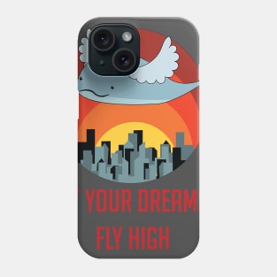 Sky whale Phone Case