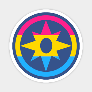 Star Sapphire Pansexual Flag Magnet