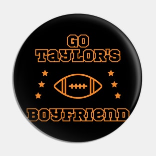 Go Taylor's Boyfriend Football Fan 87 Pin