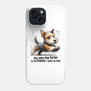 Wire Fox Terrier Phone Case