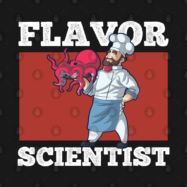 Flavor Scientist  Cooking Hat Funny Cook Chef    for a  Cook by Riffize