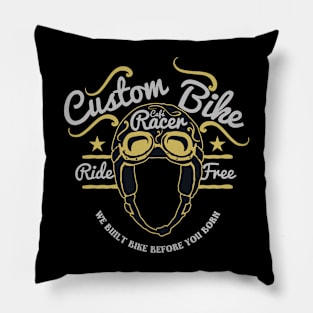 Custom Bike – We Built Bike Before You Born Pillow