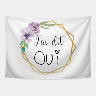 J'ai dit oui Tapestry