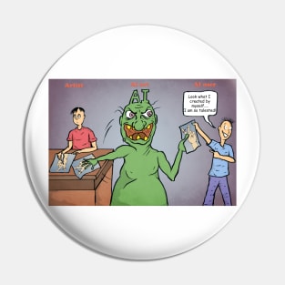 The AI monster Pin