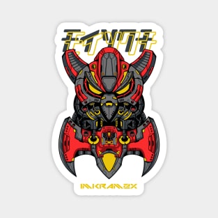 owl mecha Magnet