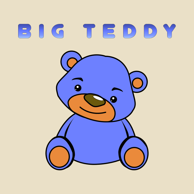 Big Teddy Blue by WarrenDMS