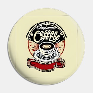 A Caffeinated Celebration Pin
