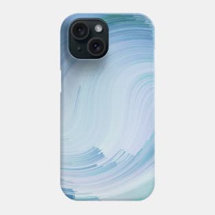 Pastel Ocean Wave Purple Mint Green Phone Case